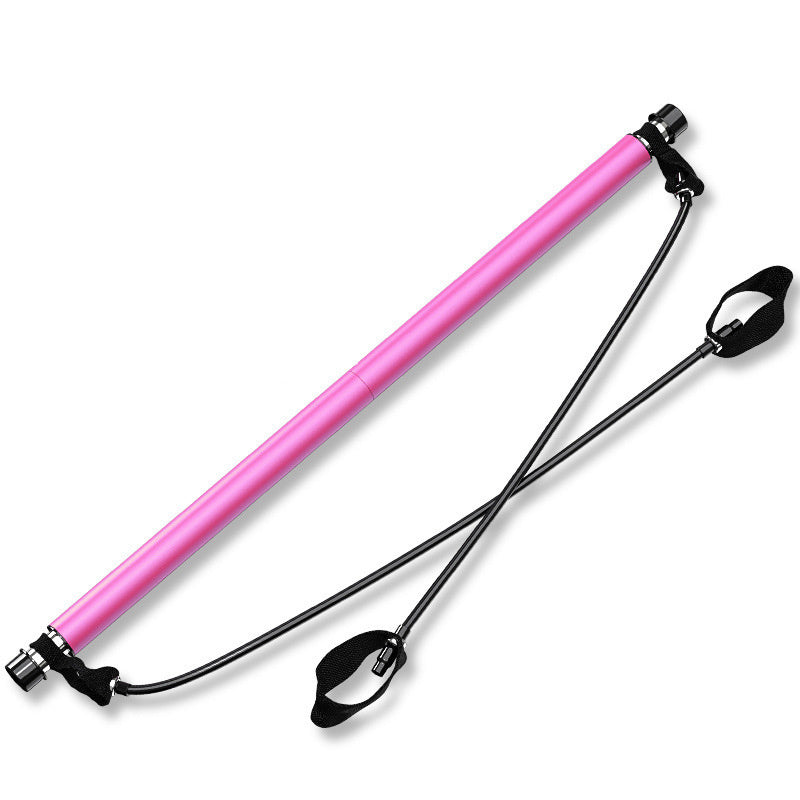 Élastique de musculation avec barre