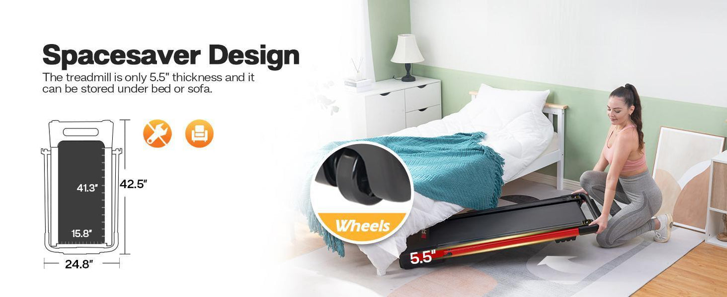 Tapis roulant de marche avec accoudoirs 2,5 CV