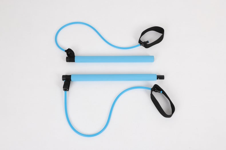 Élastique de musculation avec barre