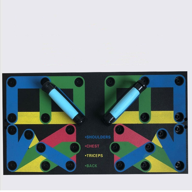 Support de planche push-up à 9 fonctions pour gymnastique d’intérieur