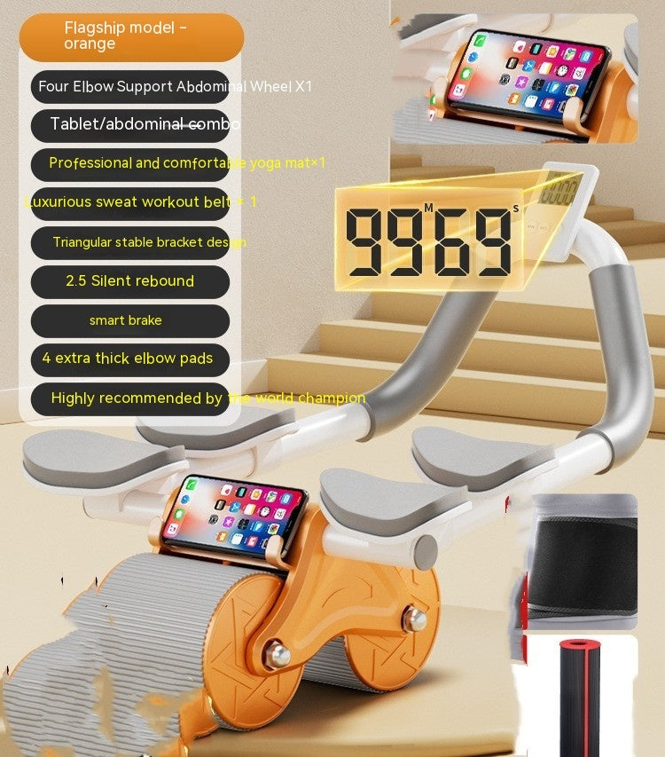 Équipement de fitness à rouleaux.